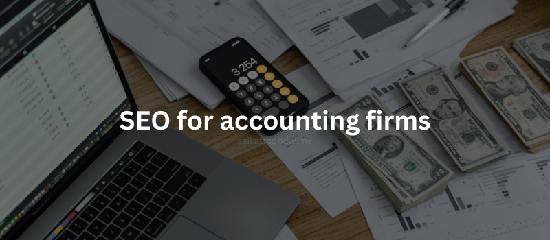 SEO accounting