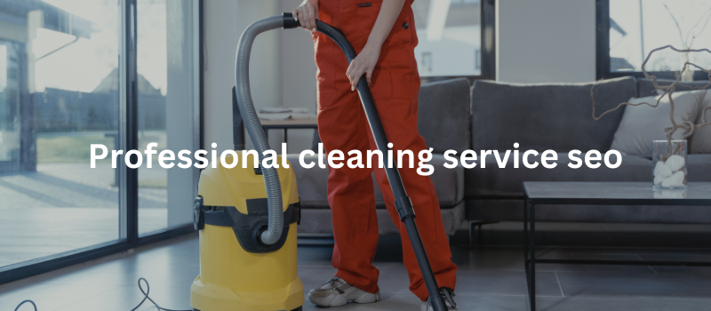 cleaning service seo