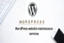 wordpress website maintenance services